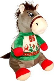 Детские новогодние подарки в мягкой упаковке в 2027 год Козы