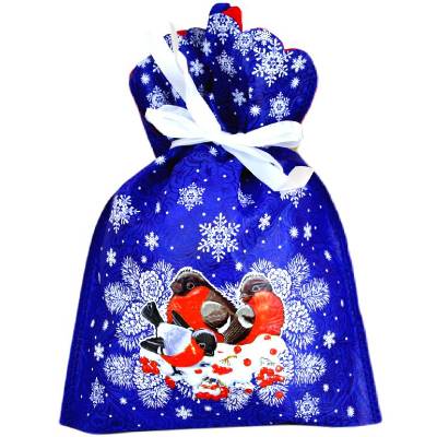 Сладкий подарок на Новый Год в мягкой упаковке весом 700 грамм 